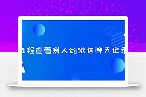 微信聊天记录查看器,怎么查别人微信聊天记录