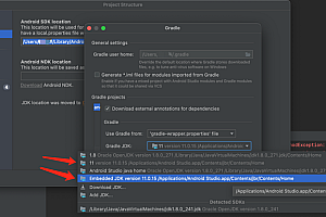 安卓编译错误Android Gradle plugin requires Java 11 to run?